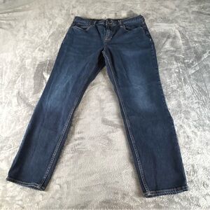 Old Navy Jeans Men's Sz 38X32 Dark Blue Wash Athletic Taper‎ Stretch Comfort